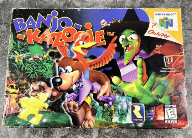 Banjo-Kazooie Video Games with Manual for sale