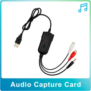 USB 2.0 Audio Video VHS to DVD VCR PC HDD Converter Adapter Digital Capture Card - Picture 1 of 16