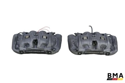 Pinzas de freno delanteras izquierda y derecha Porsche 992 911 Carrera (2) 2020 - 2024 OEM Foto 1 de 4