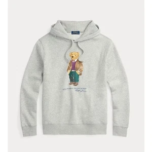Polo Ralph Lauren Polo Bear Fleece Hoodie Sz XL - Picture 1 of 8