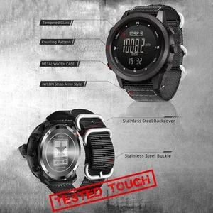 Herren Digital Sportuhr von für NORTH Edge AP46 mit Schrittzähler und für Kom - Zdjęcie 1 z 13