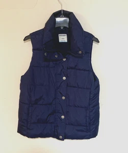 Old Navy (M)- NAVY BLUE Winter Puffer Vest - Picture 1 of 4