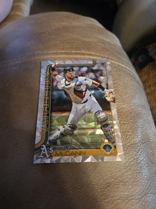 Kyle McCann 2025 Topps Diamante Foil Parallel SP #555 Athletics - Imagen 1 de 2