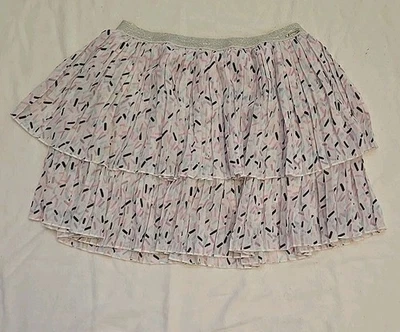 Falda para niñas American Girl Truly Me con volantes en capas talla M 10/12  Foto 1 de 4