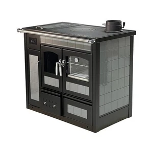 KLOVER Termocucina Legna Kw.22 Riscaldamento Acqua Sanitaria STORICA GREY STONE - Foto 1 di 1