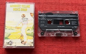ELTON JOHN - CHROME CASSETTE TAPE - GOODBYE YELLOW BRICK ROAD - Picture 1 of 5