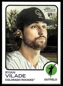 Ryan Vilade *TARJETA DE NOVATO* (RC) 2022 Topps Heritage #112 - Imagen 1 de 2