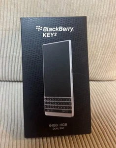 BlackBerry Key2 Doble SIM Plateado SIM FQWERTY Teclado Teléfono Celular SIM Libre - Imagen 1 de 6