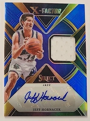 Jeff Hornacek 2023-24 Select X Factor Memorabilia Signatures Auto /49 - Image 1 of 4