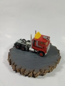 Camión semirremolque cabina Ford CL9000 cabina Ford Majorette Super Movers rojo Francia  - Imagen 1 de 10