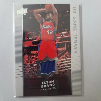 Camiseta deportiva 2008-09 NBA Upperdeck, marca Elton, UD Game Foto 1 de 2