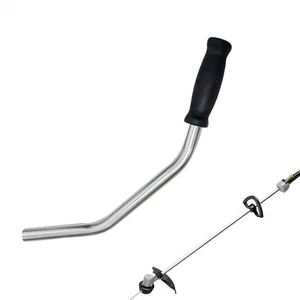 Lawn Mower Handle 13.7in Lawn Trimmer Handle Starting Mechanism Replacement - Picture 1 of 12