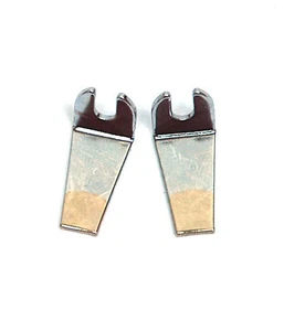 1 Paar SMD Geräte Löten Entlöten Nacharbeiten Pinzette Spitze 236 TWZ80/100 W=5 mm - Bild 1 von 2