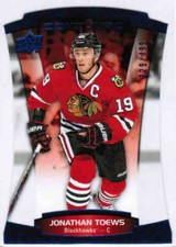 15/16 2016 UD CONTOURS HOCKEY BASE BLUE PARALLEL CARDS (#1-100) U-Pick From List