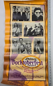 VTG Shiner Bock Bocktoberfest Concert Poster 1996 Spoetzl Brewery - Picture 1 of 8