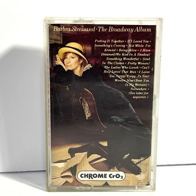 Barbra Streisand The Broadway Album Cassette Tape 1985 Foto 1 de 4
