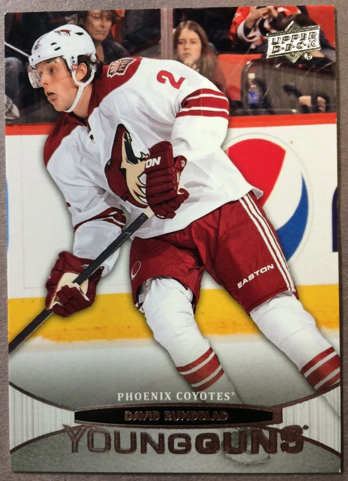 2011-12 Upper Deck Young Guns #490 David Rundblad Arizona Coyotes RC - Image 1 of 1