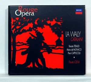 FAUSTO CLEVA, RENATA TEBALDI - CATALANI La Wally DECCA 2xCDs NM - Picture 1 of 2
