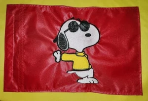 Custom JOE COOL SNOOPY Safety Flag ATV UTV SxS Recumbent Trike Bicycle - Picture 1 of 5