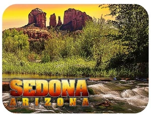 Sedona Arizona Cathedral Rock Kühlschrankmagnet - Bild 1 von 1