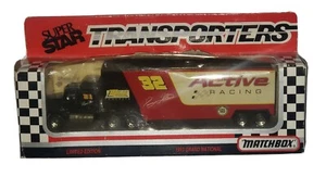 1993 MATCHBOX SUPERSTAR TRANSPORTER GRAND NATIONAL ACTIVE RACING 🏎 #32 Read Des - Picture 1 of 24