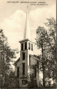 LONG ISLAND, NUEVA YORK - IGLESIA METODISTA STONY BROOK - POSTAL ANTIGUA - Imagen 1 de 2