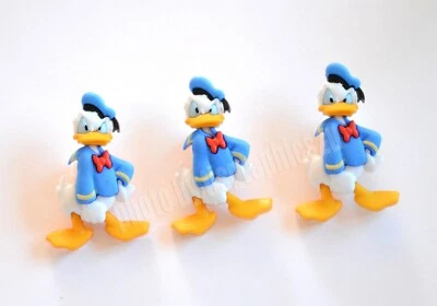 3 Donald Duck Shank Button / Disney Collection Jesse James Dress It Up - Image 1 of 2