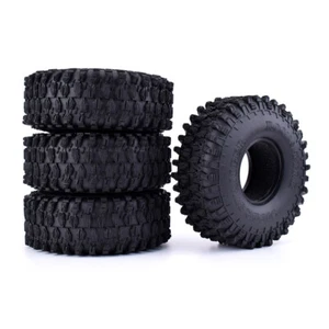 4X 1,9 "120mm Rubber Rocks Crawler Reifen Reifen für 1/10 Traxxas Redcat RC Car - Picture 1 of 10