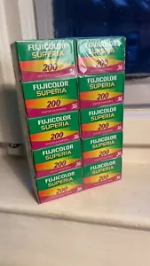 Fujicolor Superia, 10 unidades, ISO 200/21° 135 36 EXP caducado 5-2005 - Imagen 1 de 2