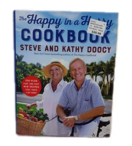 The Happy in a Hurry Cookbook Steve and Kathy Doocy 100+ Easy & Fast Recipes NEW - Bild 1 von 13