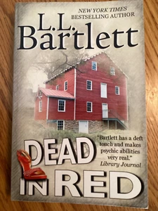 L. L. Bartlett Dead in Red, A Jeff Resnick Mystery - Picture 1 of 3