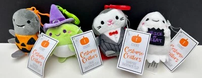Costume Critters Spider Frog Vampire Ghost Backpack Clip Halloween Plush Target - Image 1 of 4