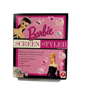Barbie Screen Styler (PC-CD 1997) for Windows 95 - NEW Sealed - Picture 1 of 8
