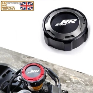 FOR BMW S1000RR 2008-2024 BRAKE FLUID RESERVOIR TANK CAP COVER GRAY - Picture 1 of 2