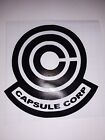 Capsule Corp Logo Dragon Ball Z Sticker Vinyl Decal Windows Walls Waterproof!