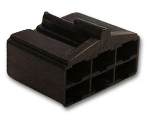 Paquete de 5 metros conector hembra 6 vías, negro, serie 56 para Delphi 2977044 - Imagen 1 de 3