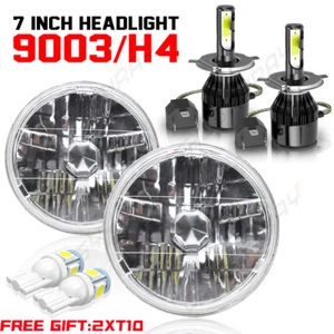 2 x 7'' round LED Headlights for 1953-1957 Chevrolet Bel Air/150/210 Impala Ford - Picture 1 of 12
