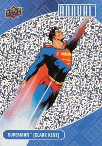 Upper Deck 2023-24 DC Comics Annual SILVER SPARKLE #1 / SUPERMAN (Clark Kent) - Picture 1 of 2