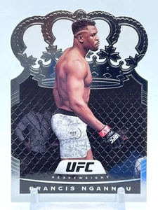 Tarjeta troquelada 2021 Panini Chronicles UFC Crown Royale Francis Ngannou #20 MMA - Imagen 1 de 2
