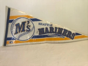 SEATTLE MARINERS FULL SIZE 12 X 30 Pennant MLB M'S - Picture 1 of 8