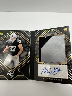 2023 Panini Limited Michael Mayer Rookie Booklet 30/49 - Image 1 of 4