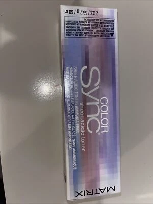 Matrix Color Sync Sheer saurer Toner Ammoniakfrei 2oz Farbe klar transparent - Bild 1 von 4