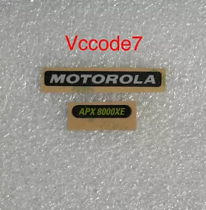 Motorola Etikett für APX 8000XE und APX 8000XE Label - Bild 1 von 1