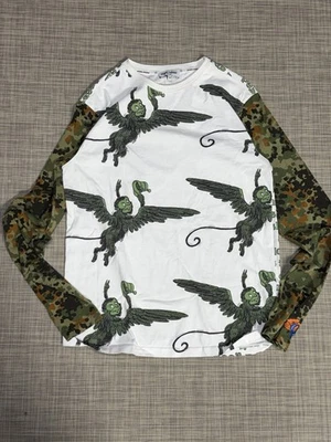 Camisa Manga Larga Mono Ceremonia de Apertura Talla XS Unisex Y2K Grunge Foto 1 de 4