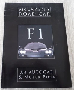 McLaren F1 Road Car - Autocar & Motor Book 1994 - McLaren's Road Car Brochure - Picture 1 of 16