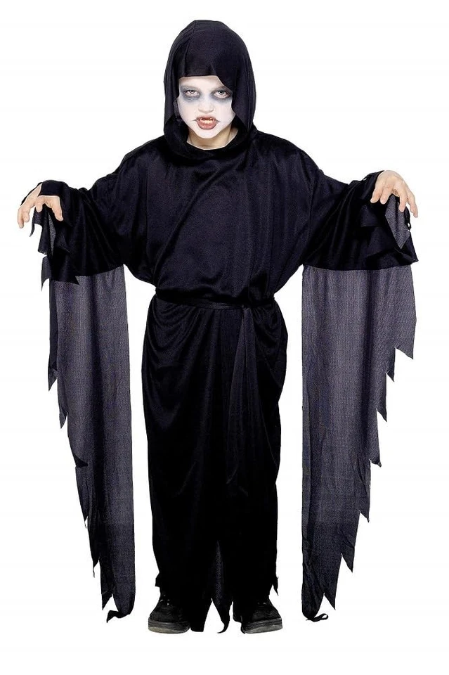 Smiffys Screamer Ghost Costume, Black (Size S) - Image 1 of 1