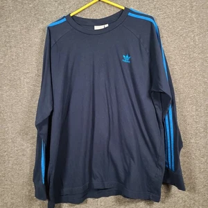 Camiseta Adidas Para Hombre Originales 3 Rayas Colegial-Marino-Azul Pájaro Talla 2XL - Imagen 1 de 10