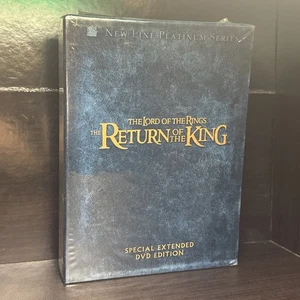 The Lord Of The Rings The Return Of The King Extended Edition DVD 4 Disc Sealed - Picture 1 of 6