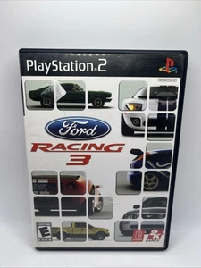 Ford Racing 3 PS2 PlayStation 2 Complete CIB Tested & Working - Picture 1 of 4