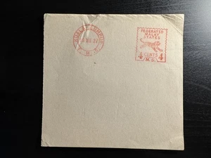 Malaya / Malaysia - Kuala Lumpur 4c Postage Paid Meter Mark Proof 1927 - Picture 1 of 1